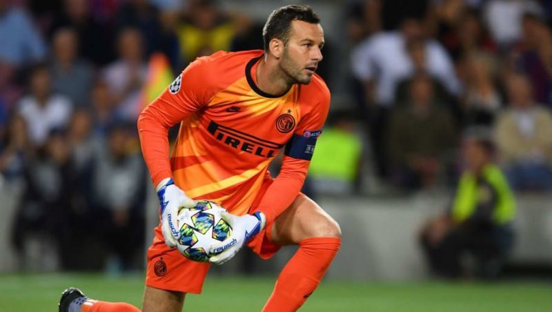 Samir Handanovic had a stellar game for Inter Milan.