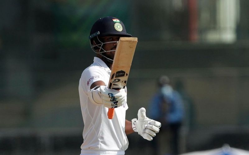 Washington Sundar scored his second half-century in Test cricket