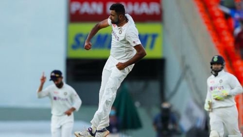 Ravichandran Ashwin reached 400 Test wickets in Ahmedabad