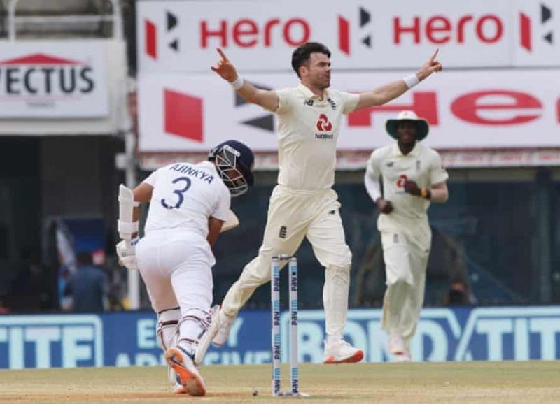 Why was James Anderson rotated out after his game-changing spell in the first Test?