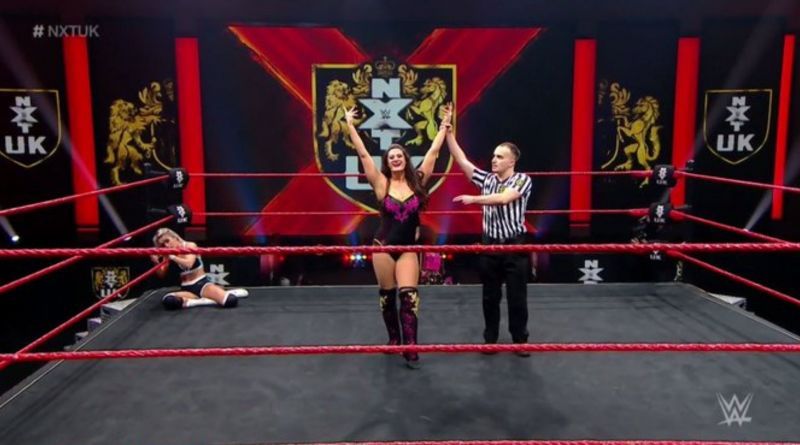 The "Leading Lady" of NXT UK, Nina Samuels