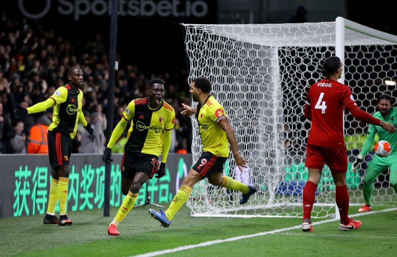 Ismaila Sarr scored a brace for Watford in a gruesome 3-0 win over Liverpool in 2019