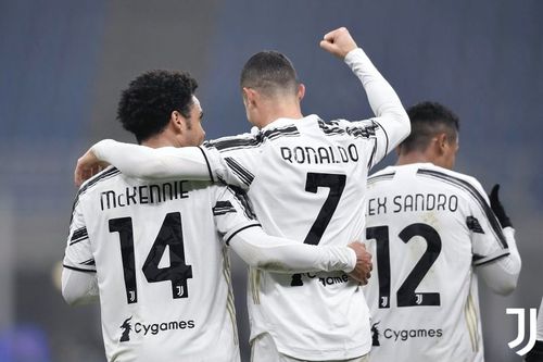 Juventus defeated Inter Milan 2-1 in the Coppa Italia