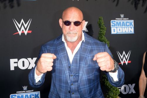 Goldberg at the premiere of the 20th anniversary of WWE Smackdown