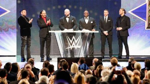 Hardy Boyz, Dudley Boyz, and Edge & Christian