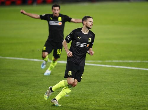 Marcus Berg will lead the line for Krasnodar against Dinamo Zagreb