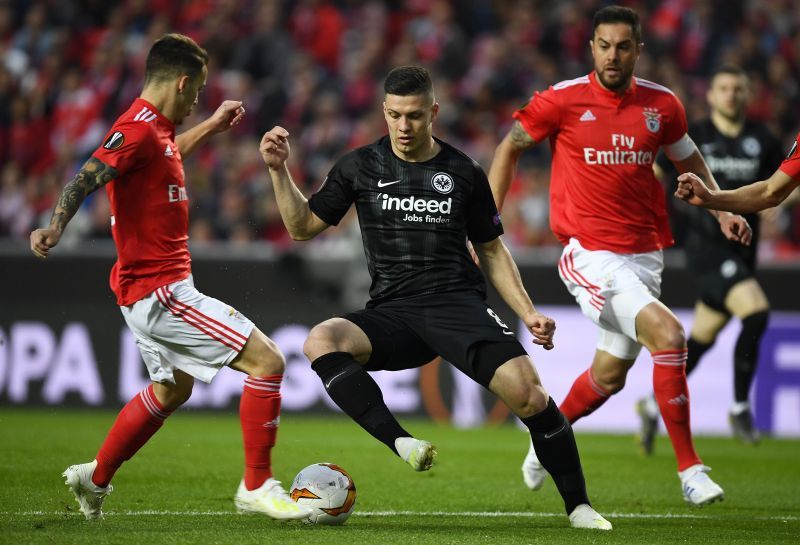Luka Jovic in action