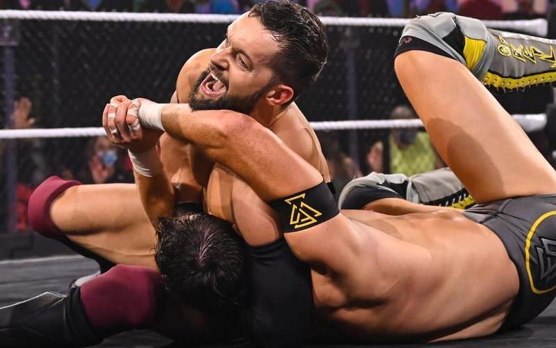 Balor and O&#039;Reilly battled hard for the WWE NXT Championship.