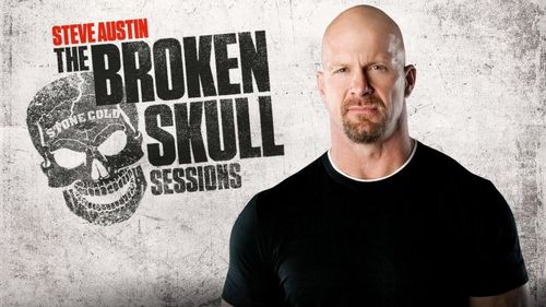 "Stone Cold" Steve Austin announces the next guest on The Broken Skull Sessions.