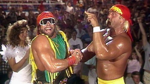 Randy Savage & Hulk Hogan (Credit: WWE)