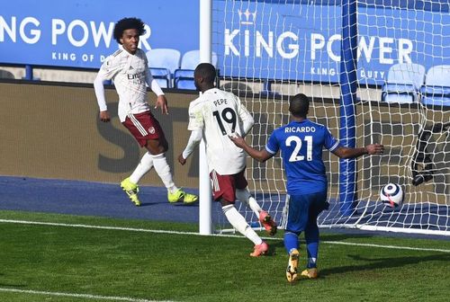 Arsenal came from behind to beat Leicester 3-1