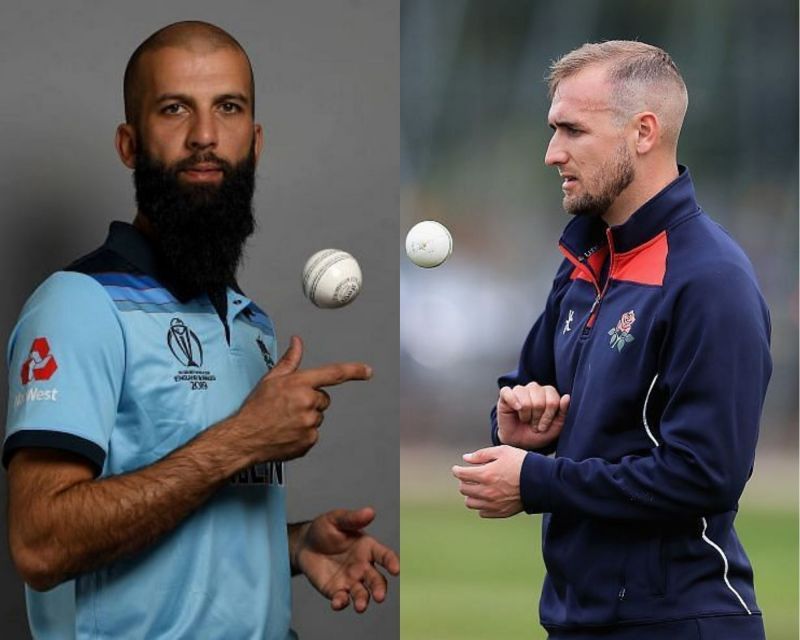 Moeen Ali(L) and Liam Livingstone are expected to get a chance to play in the ODI series against India