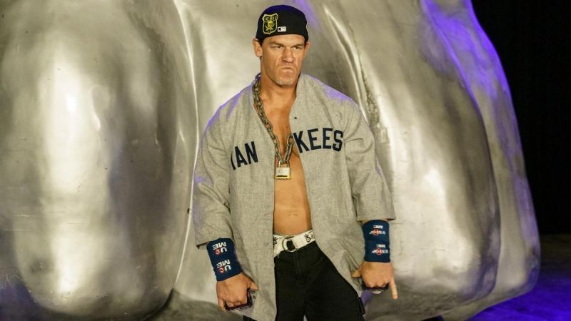 Cena at WrestleMania 36