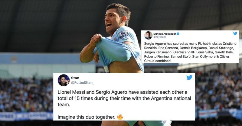 Sergio Aguero is arguably Manchester City&#039;s greatest player of all time