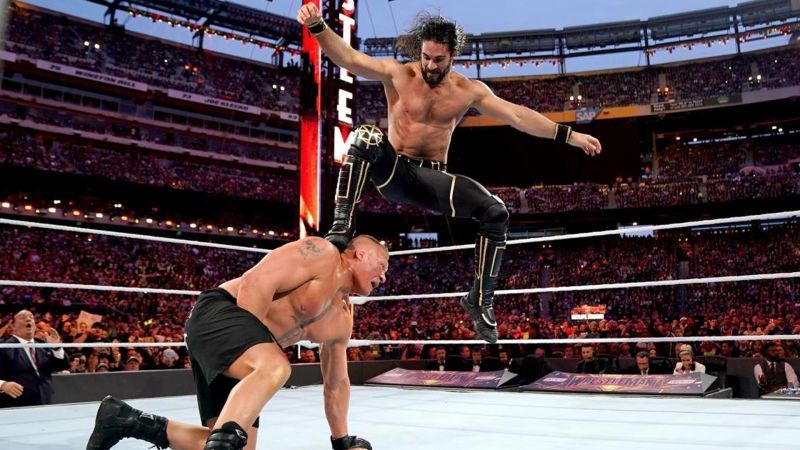 Seth Rollins defeated Brock Lesnar at WrestleMania 35 to become the new WWE Universal Champion