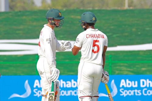 Zimbabwe absolutely dominated the Afghanistan team in Abu Dhabi