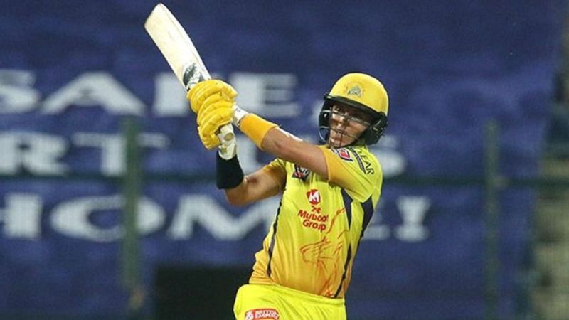 Sam Curran was pushed up the order to inject some momentum into the CSK innings