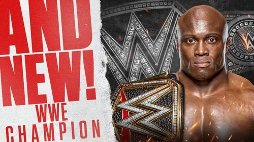 Bobby Lashley is the new WWE Champion.