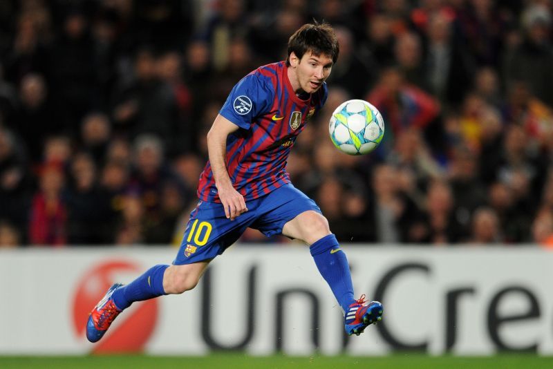 Lionel Messi was unstoppable against Bayer Leverkusen.