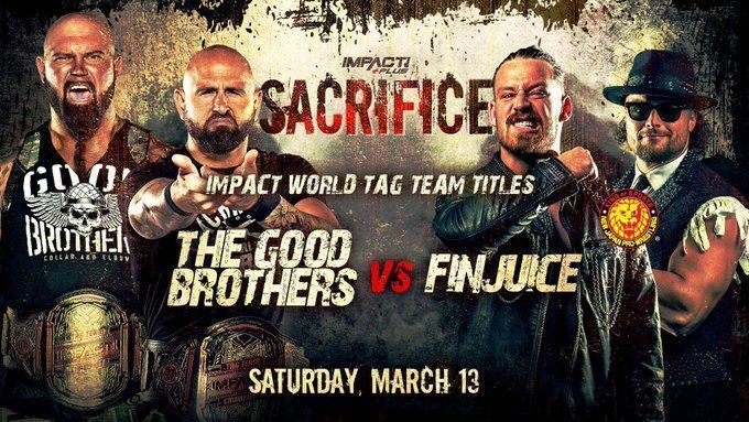 Can FinJuice knock off the IMPACT Wrestling Tag Team Champions?