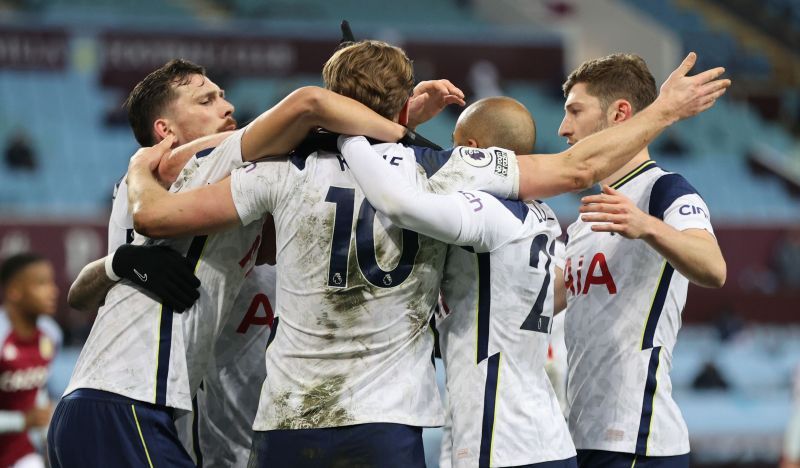 Tottenham Hotspur returned to winning ways by beating Aston Villa 2-0.