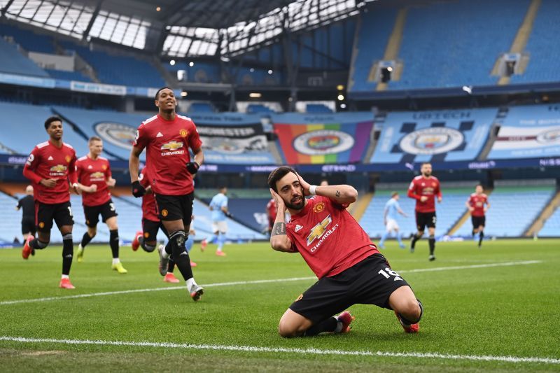 Bruno Fernandes got the ball rolling for Manchester United with an early opener.