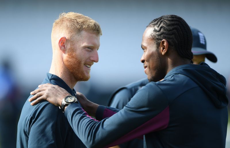 Ben Stokes (L) &amp; Jofra Archer