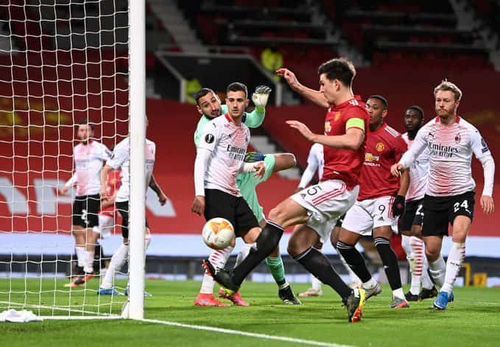 The Red Devils were stopped at the death by Milan's late equaliser