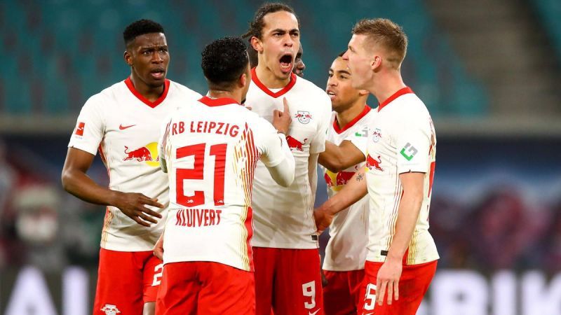 Leipzig came from 2-0 to beat Gladbach 3-2 in the league.