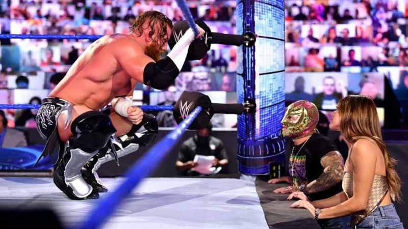 After his relationship with Aalyah Mysterio has seemingly ended, could Murphy face off against Rey Mysterio at WrestleMania 37?