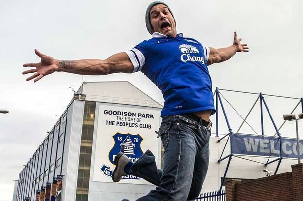 Fandango has his heart in the Goodison Park