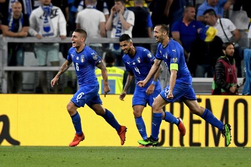 Italy play Northern Ireland on Thursday