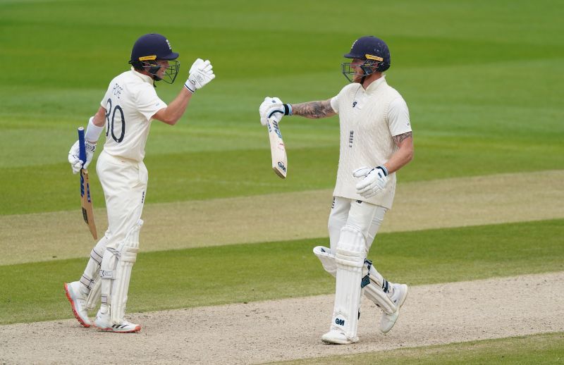 Ollie Pope (L) & Ben Stokes.