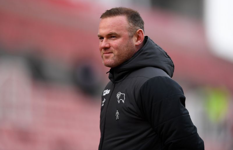 Wayne Rooney will lead Deby County out against Luton Town