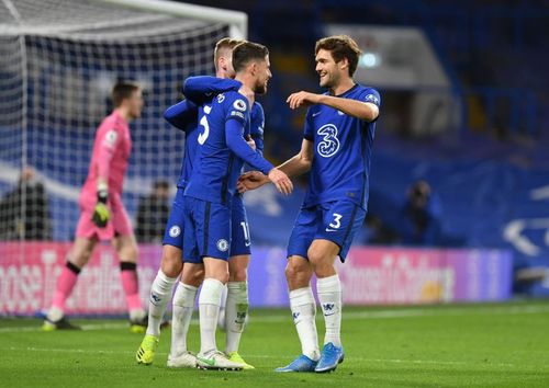 Chelsea ran out deserving 2-0 winners over Everton at Stamford Bridge on Monday evening.