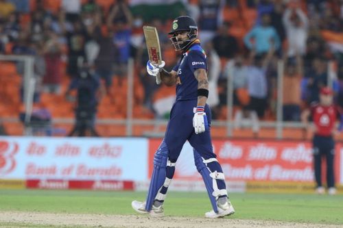 Virat Kohli created a T20I record on Sunday