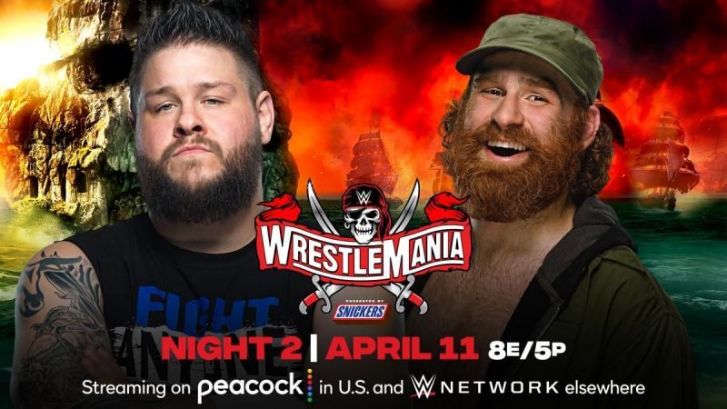 WrestleMania 37 will feature Kevin Owens vs. Sami Zayn