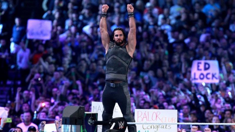 Seth Rollins, Finn Balor and The Miz opened WrestleMania 34 with a triple threat match for the Intercontinental Championship