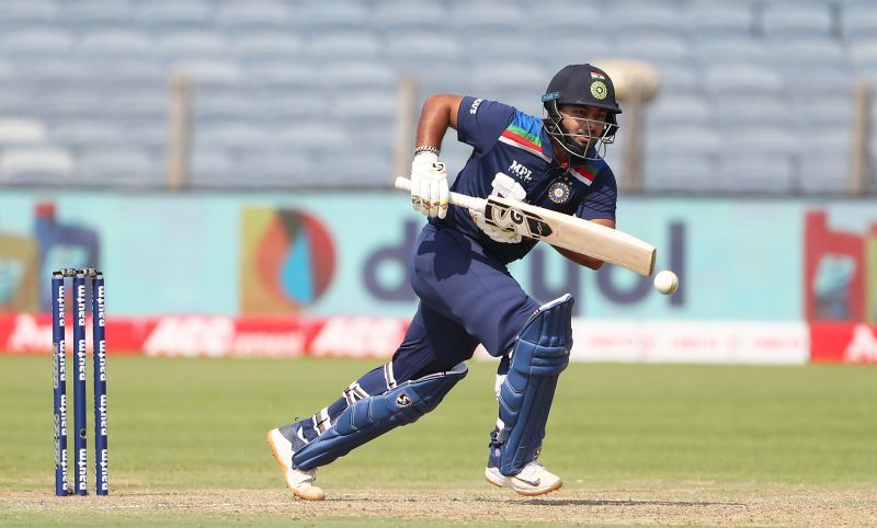 Rishabh Pant registered his highest ODI score on Sunday