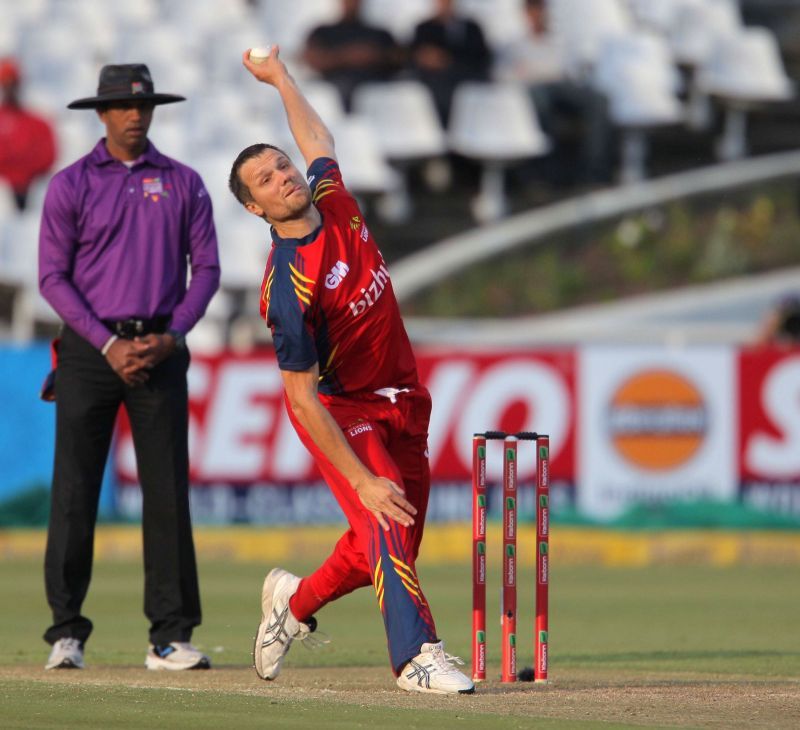 The Australia player featuring for Highveld Lions in the 2012 Champions League T20