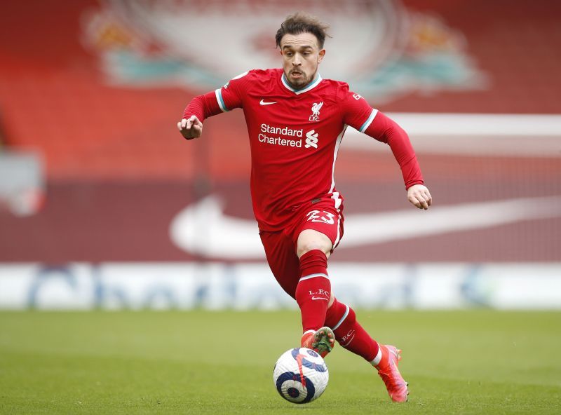 Xherdan Shaqiri in Premier League action for Liverpool