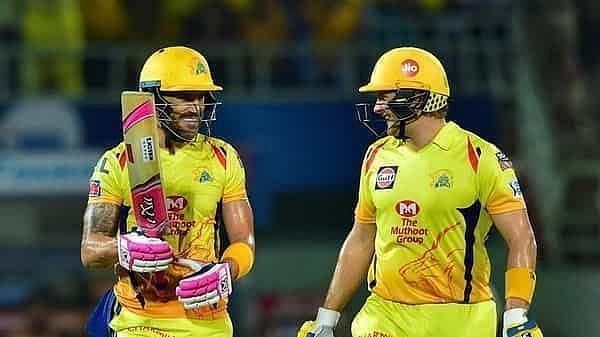 Faf du Plessis and Shane Watson failed to give consistent starts to the Chennai Super Kings in IPL 2020