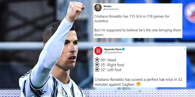 Cristiano Ronaldo was the star of the show for Juventus yet again 