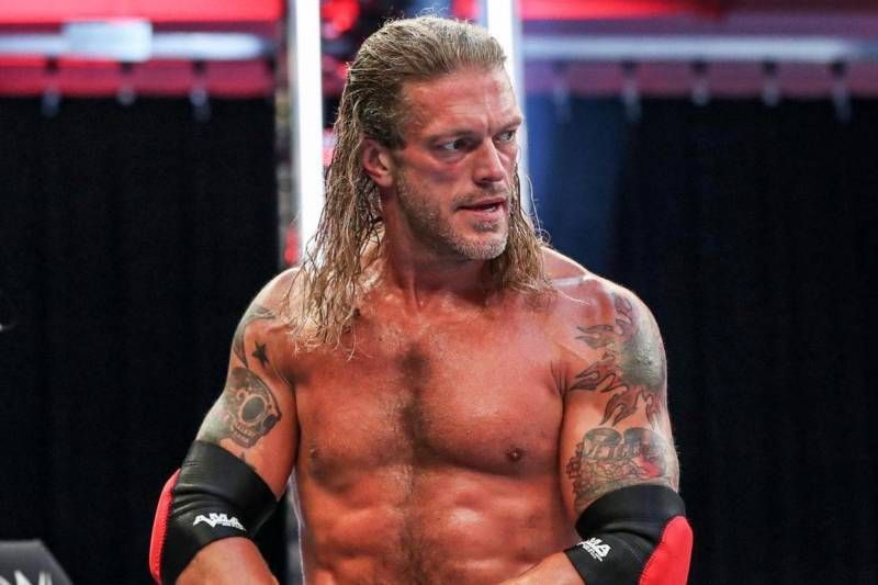 Edge at the 2021 Royal Rumble.