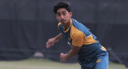 Faisal Akram dismissed Babar Azam in a practice match.