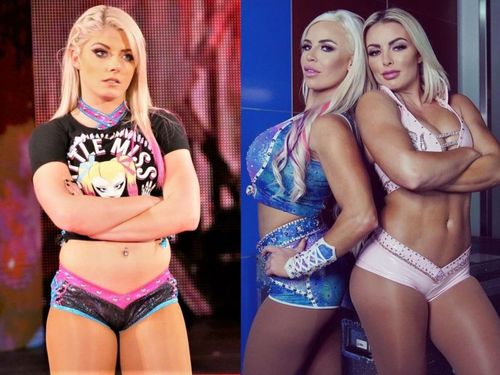 Alexa Bliss, Dana Brooke, and Mandy Rose