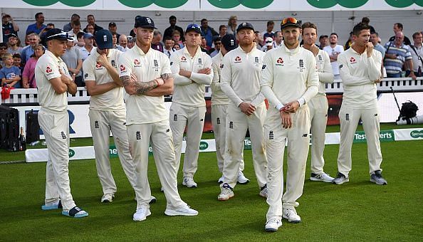 England team led by Joe Root