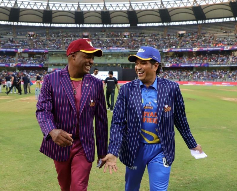 Brian Lara and Sachin Tendulkar face off in the semis