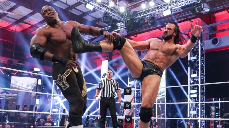 Bobby Lashley and Drew McIntyre