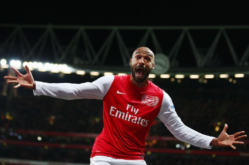 Thierry Henry is undoubtedly Arsenal&#039;s greatest player of all time